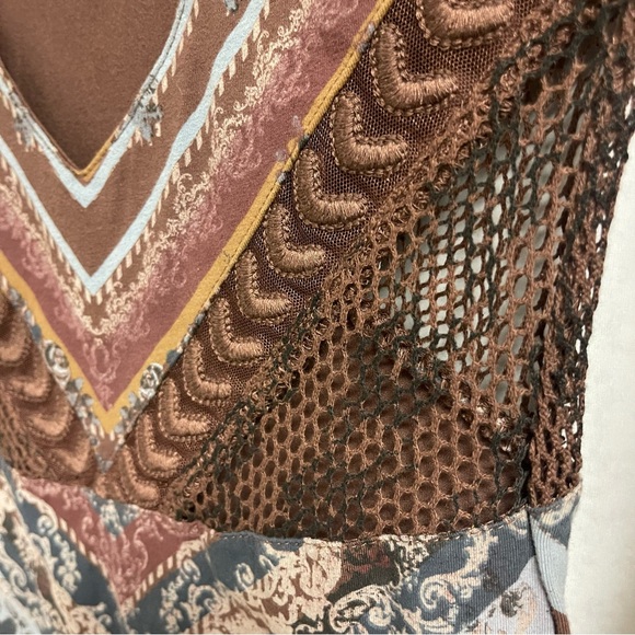 NWT Free People Out of Africa Mini Dress Bodycon Small - Picture 8 of 14